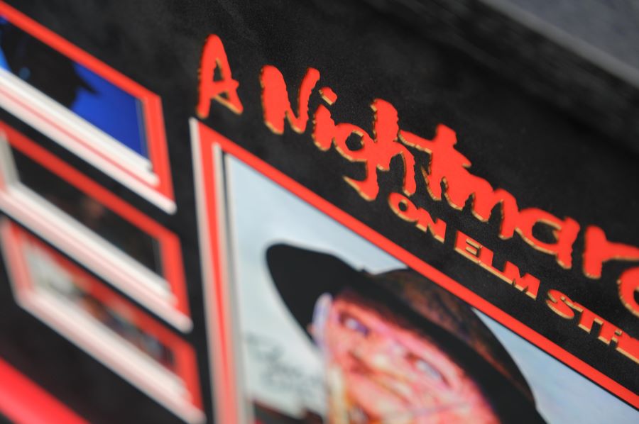 A Nightmare on Elm Street Signed Poster by Robert Englund - Memorabilia Framers Shop