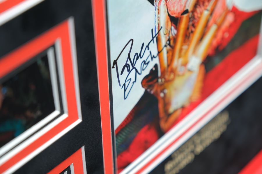 A Nightmare on Elm Street Signed Poster by Robert Englund - Memorabilia Framers Shop