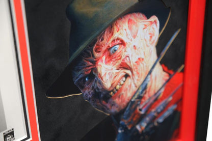 A Nightmare on Elm Street Signed Poster by Robert Englund - Memorabilia Framers Shop