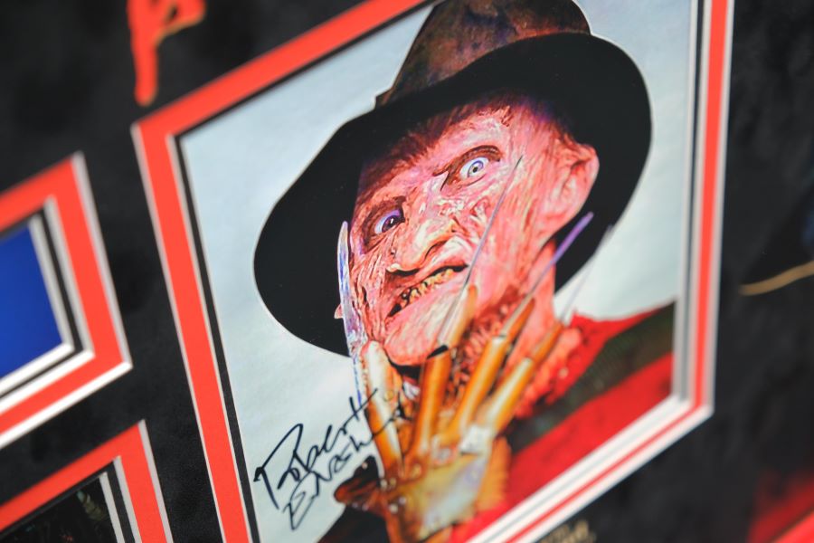 A Nightmare on Elm Street Signed Poster by Robert Englund - Memorabilia Framers Shop
