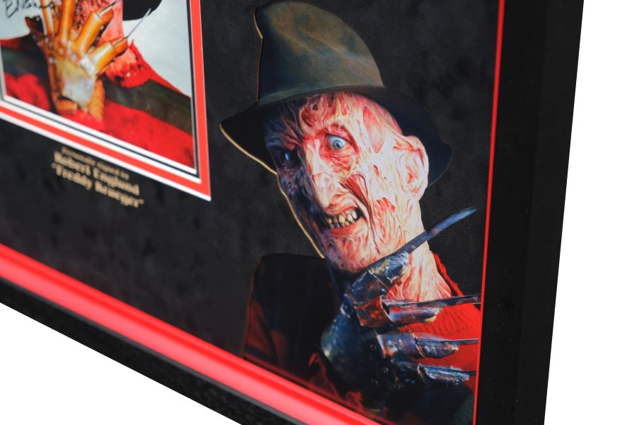 A Nightmare on Elm Street Signed Poster by Robert Englund - Memorabilia Framers Shop