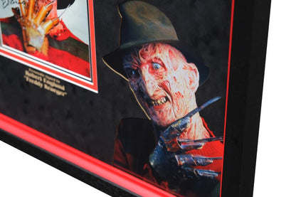 A Nightmare on Elm Street Signed Poster by Robert Englund - Memorabilia Framers Shop