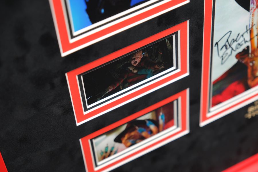 A Nightmare on Elm Street Signed Poster by Robert Englund - Memorabilia Framers Shop