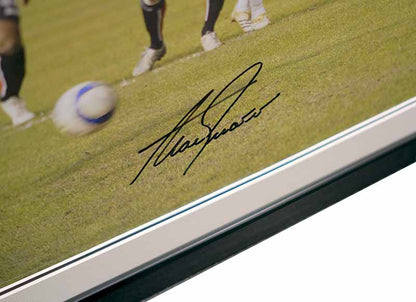 Alan Shearer signed photo Newcastle United - Memorabilia Framers Shop