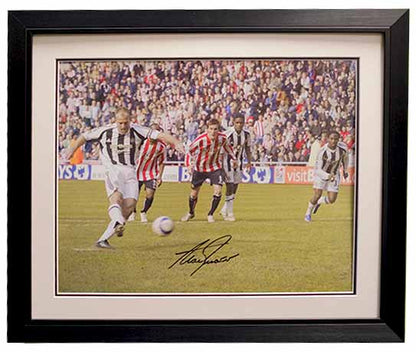 Alan Shearer signed photo Newcastle United - Memorabilia Framers Shop