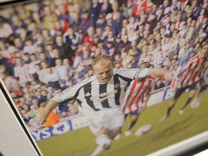 Alan Shearer signed photo Newcastle United - Memorabilia Framers Shop