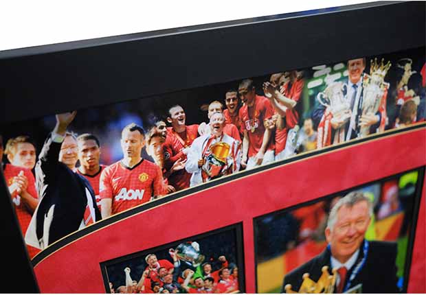 Alex Ferguson Manchester United signed white card - Memorabilia Framers Shop