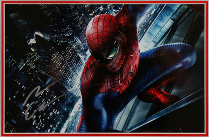 Andrew Garfield Signed Spiderman 12x8 Photograph Framed Display - Memorabilia Framers Shop