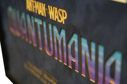 Ant-Man and the Wasp Quantumania Signed by cast Photograph Framed Display - Memorabilia Framers Shop