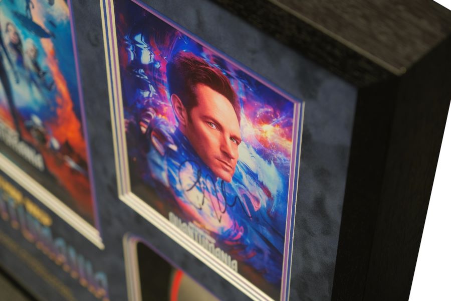 Ant-Man and the Wasp Quantumania Signed by cast Photograph Framed Display - Memorabilia Framers Shop