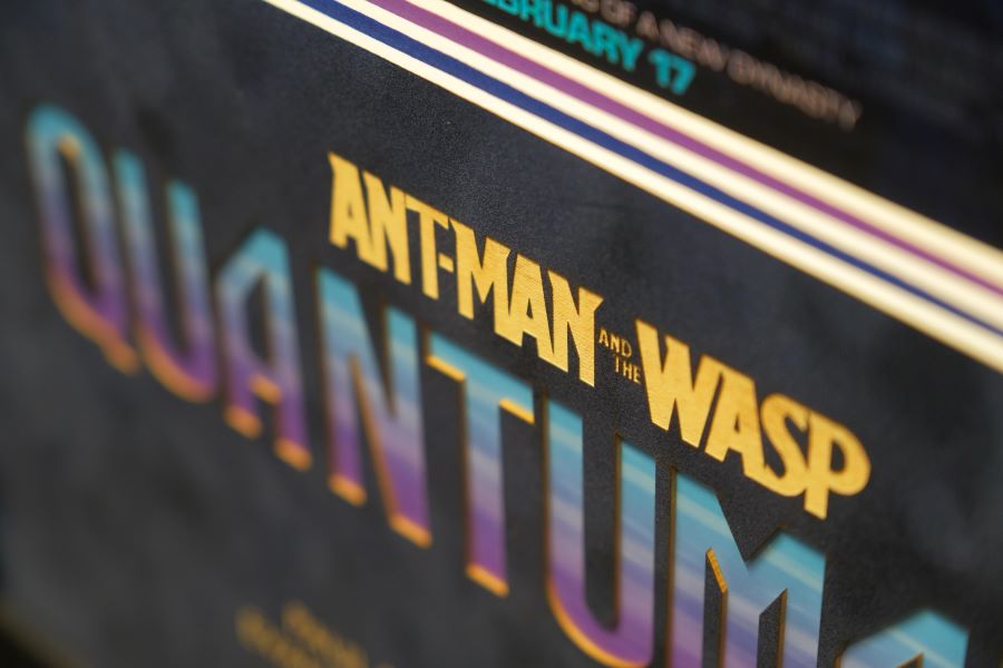 Ant-Man and the Wasp Quantumania Signed by cast Photograph Framed Display - Memorabilia Framers Shop