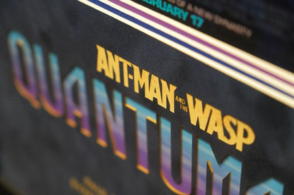Ant-Man and the Wasp Quantumania Signed by cast Photograph Framed Display - Memorabilia Framers Shop