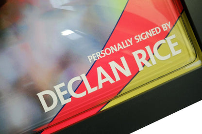 Arsenal Signed boot by Declan Rice - Memorabilia Framers Shop