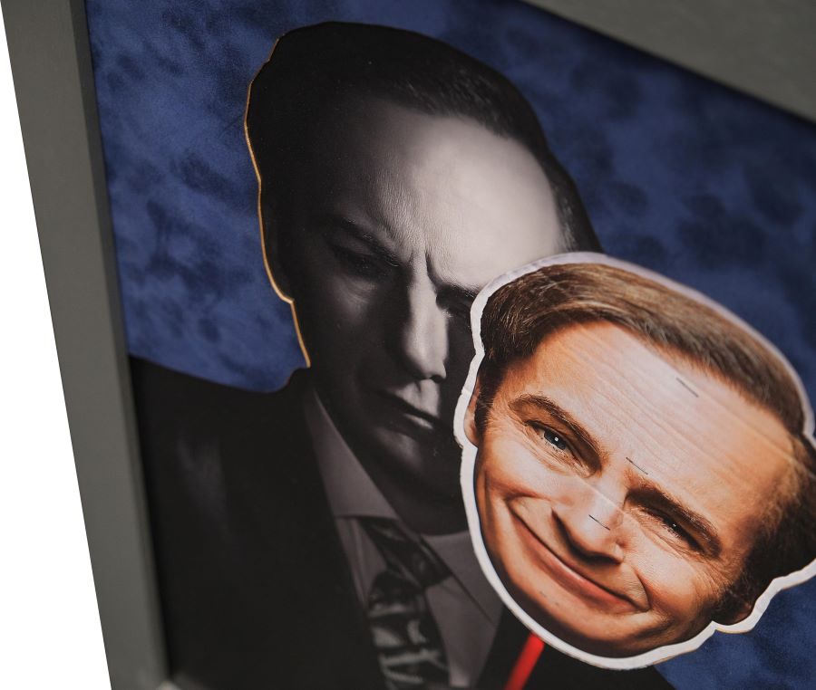 Better Call Saul Multi Signed Photo With Individual Signed Bob Odenkirk White Card - Memorabilia Framers Shop