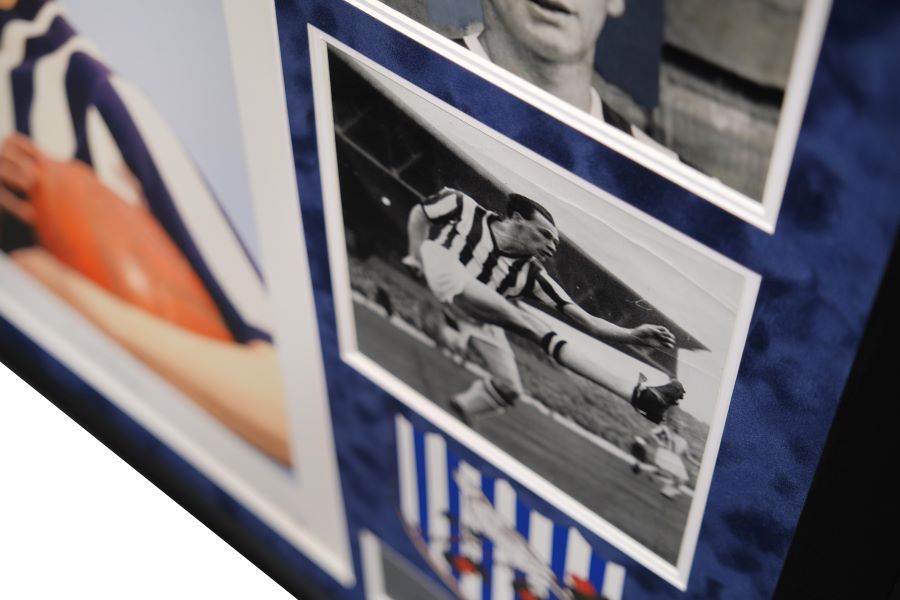 Bobby Robson Signed Photograph Framed Display - Memorabilia Framers Shop