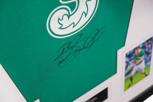 Brian O'Driscoll Signed Shirt Framed Display - Memorabilia Framers Shop