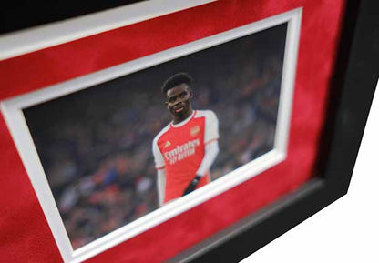 Bukayo Saka Signed shirt Arsenal
