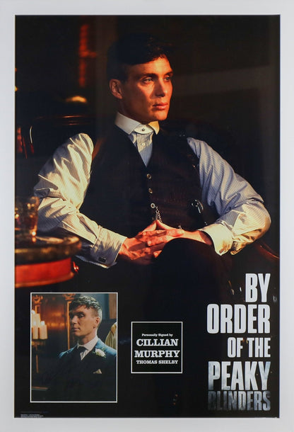 Cillian Murphey Signed Peaky Blinders 12x8 Photograph Framed Display - Memorabilia Framers Shop