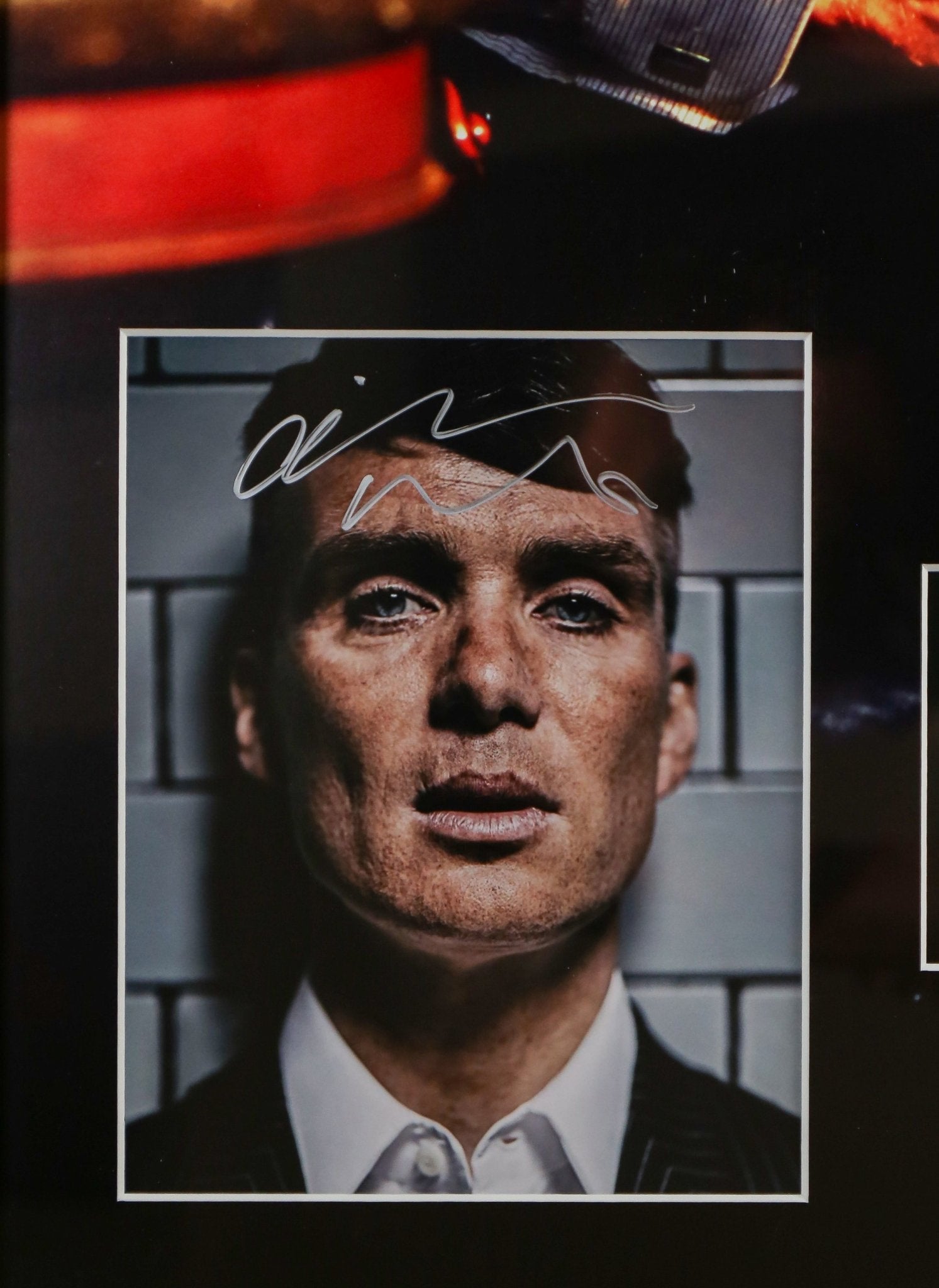 Cillian Murphey Signed Peaky Blinders 12x8 Photograph Framed Display - Memorabilia Framers Shop