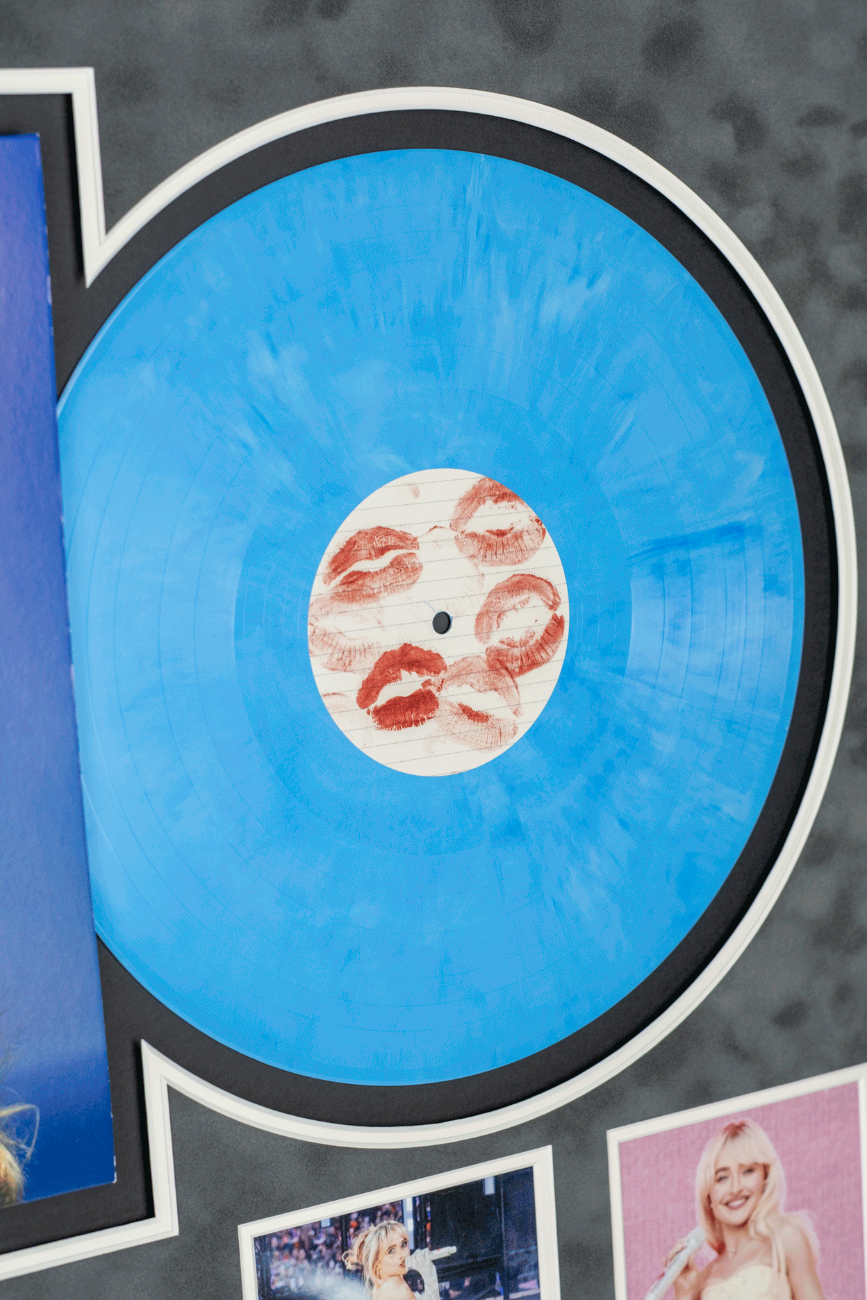Sabrina Carpenter Short n' Sweet Vinyl Signed Display