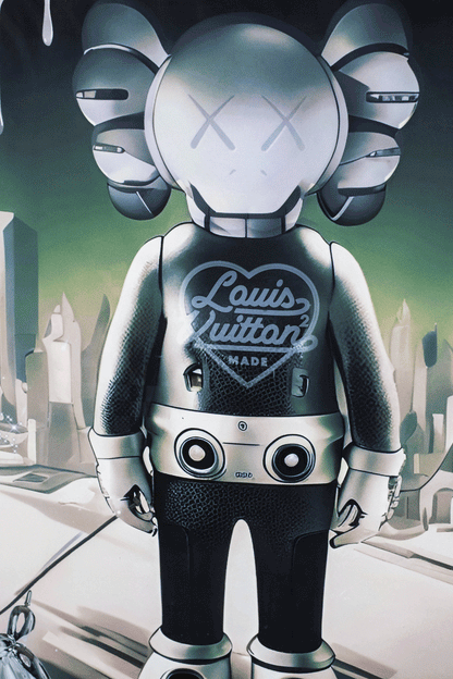 For a Futuristic Kaws by Onelife183