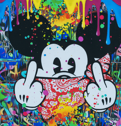 Naughty Mickey (Mini) by Onelife183