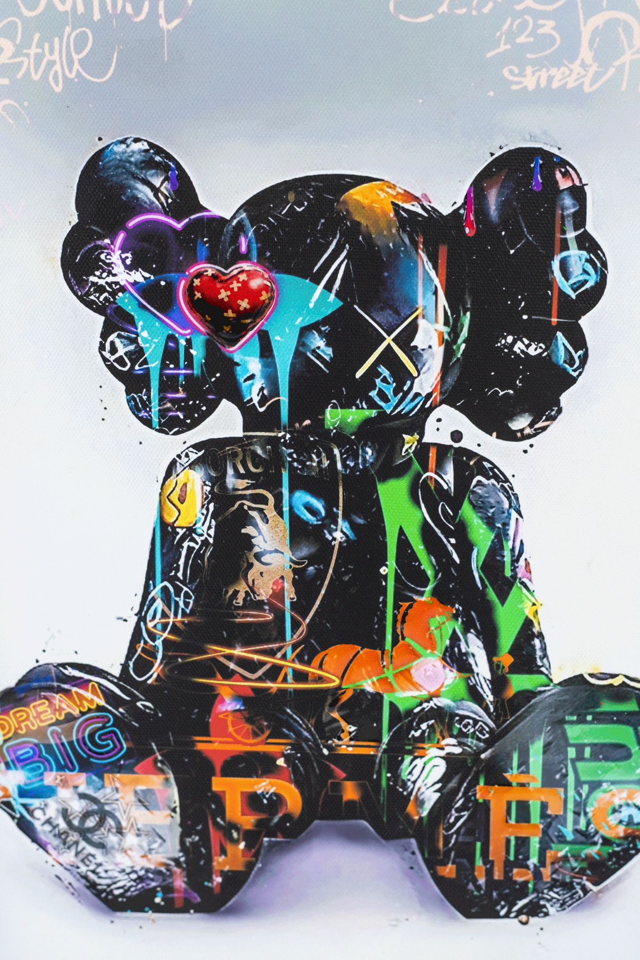 Kaws Black (Mini) by Onelife183