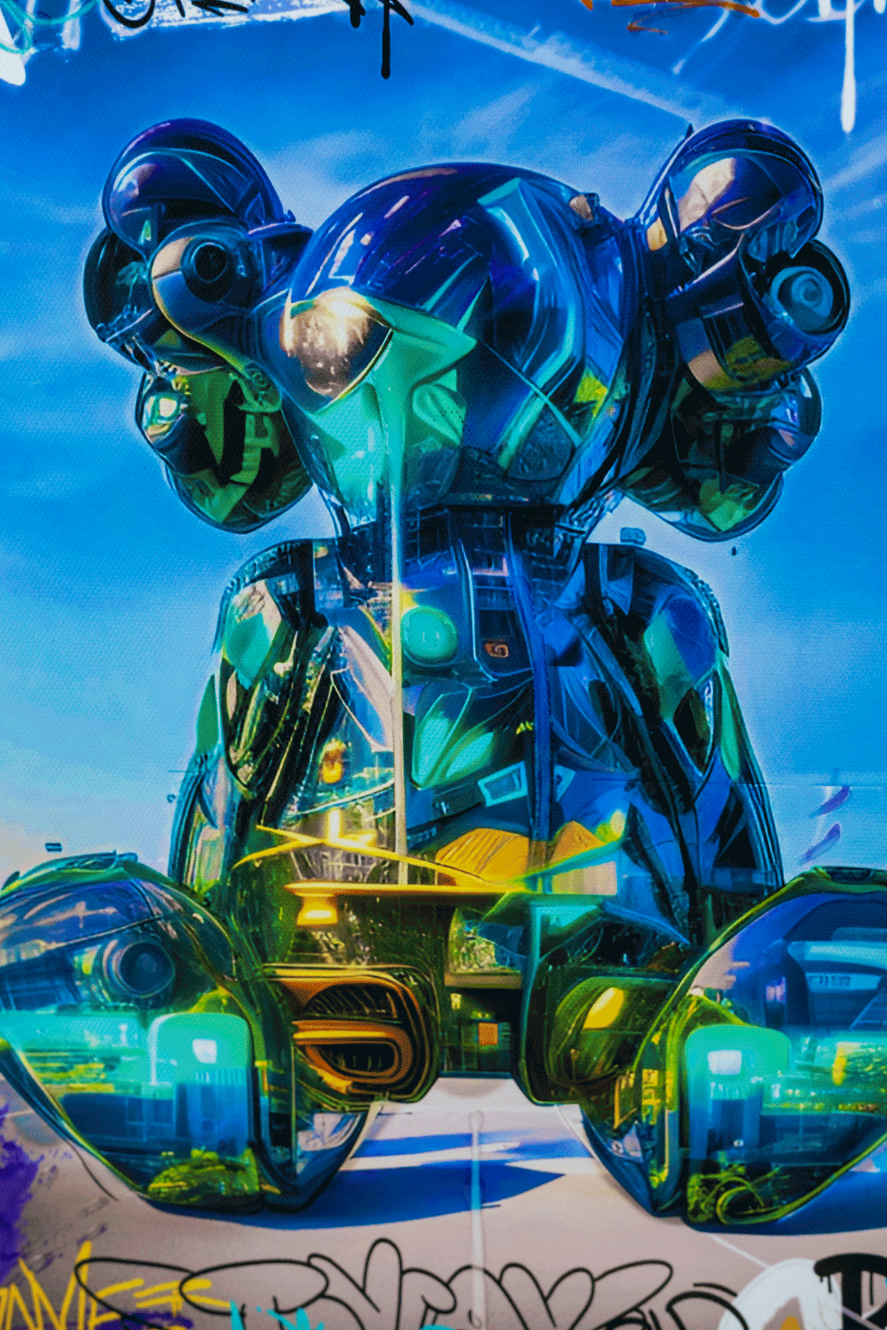 Kaws Blue (Mini) by Onelife183