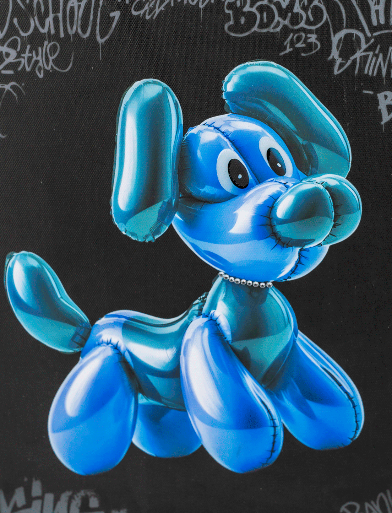 Blue blow dog by Onelife183