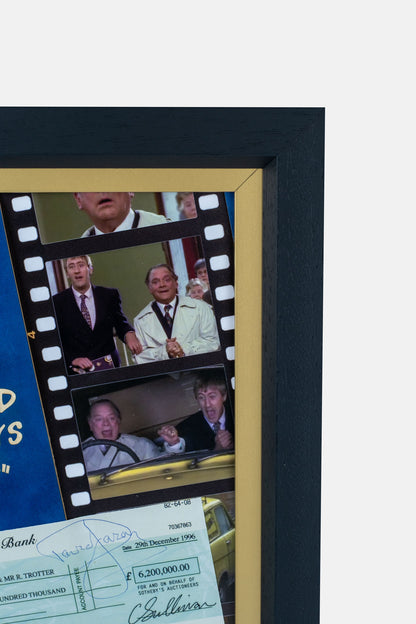 David Jason Signed Sotherby's Cheque Display