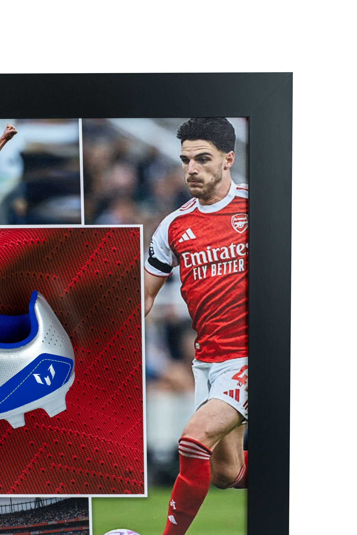 Declan Rice Signed Red Boot Arsenal