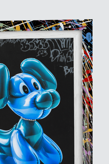 Blue blow dog by Onelife183