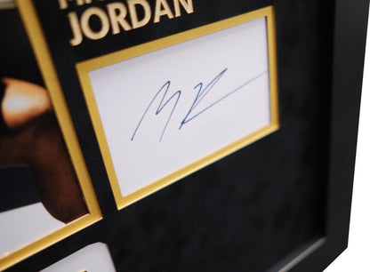 Creed Film tribute signed white card by Michael B Jordan - Memorabilia Framers Shop