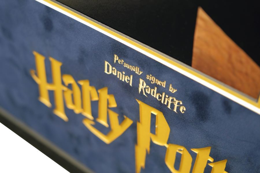 Daniel Radcliffe Signed Harry Potter 12x16 Photograph Framed Display With Wand - Memorabilia Framers Shop
