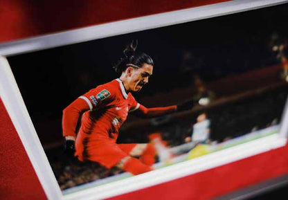 Darwen Núñez signed home shirt Liverpool F.C. - Memorabilia Framers Shop