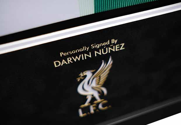 Darwen Núñez signed shirt Liverpool F.C. (away shirt) - Memorabilia Framers Shop