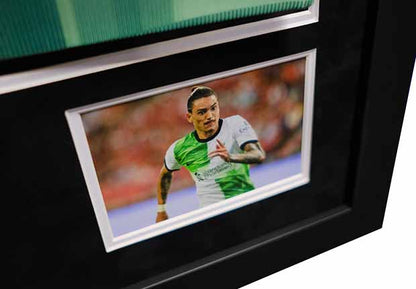 Darwen Núñez signed shirt Liverpool F.C. (away shirt) - Memorabilia Framers Shop