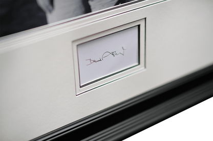 David Attenborough Signed Photograph Display - Memorabilia Framers Shop