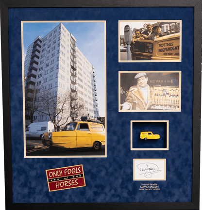 David Jason Reliant Robin Signed Photograph Display - Memorabilia Framers Shop