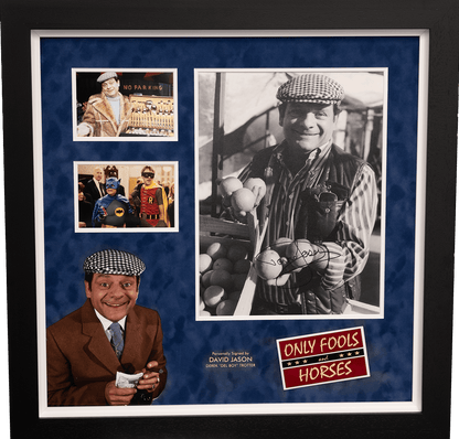David Jason Signed Photograph Display - Memorabilia Framers Shop