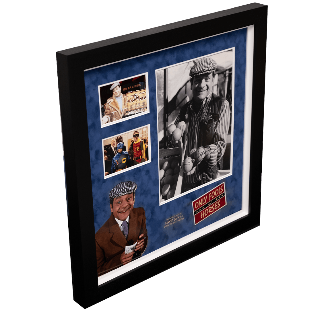 David Jason Signed Photograph Display - Memorabilia Framers Shop