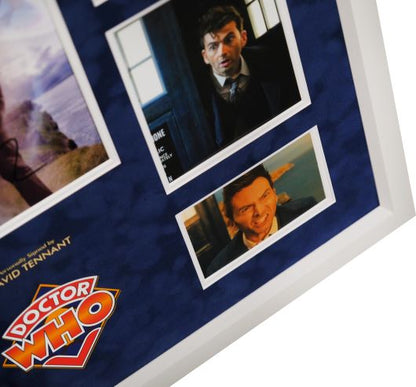 David Tennant, Doctor Who Signed Whitecard Framed Display - Memorabilia Framers Shop