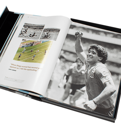 Diego Maradona Limited Edition Signed Opus Book - Memorabilia Framers Shop