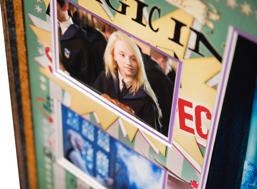 Evanna Lynch Potter Signed Photograph Harry Potter Display - Memorabilia Framers Shop