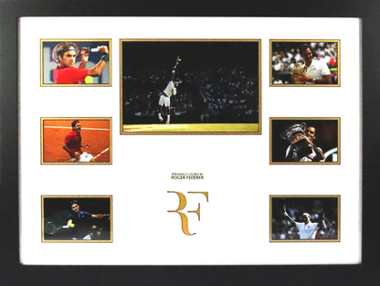 Roger Federer Signed Photograph Display