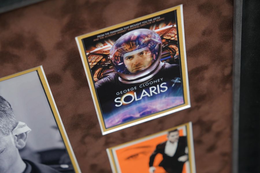 Filmography Photograph Display Signed by George Clooney - Memorabilia Framers Shop