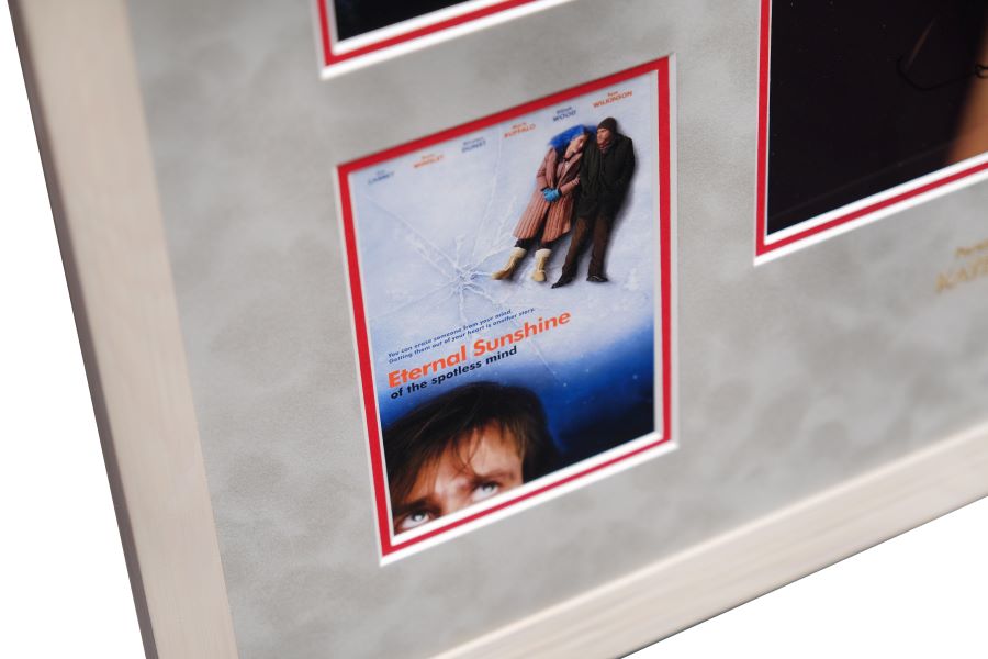 Filmography Photograph Framed Signed by Kate Winslet - Memorabilia Framers Shop