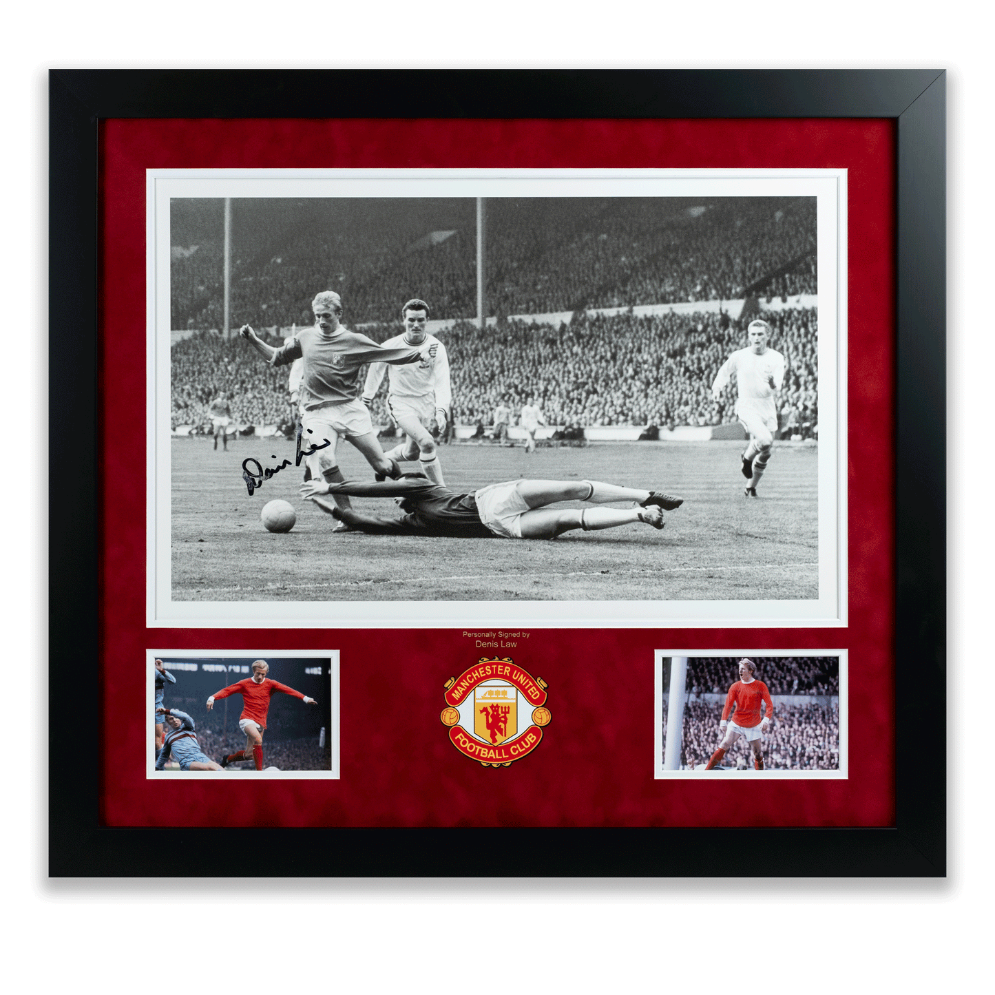 Denis Law Signed Photograph