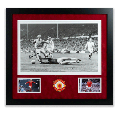 Denis Law Signed Photograph