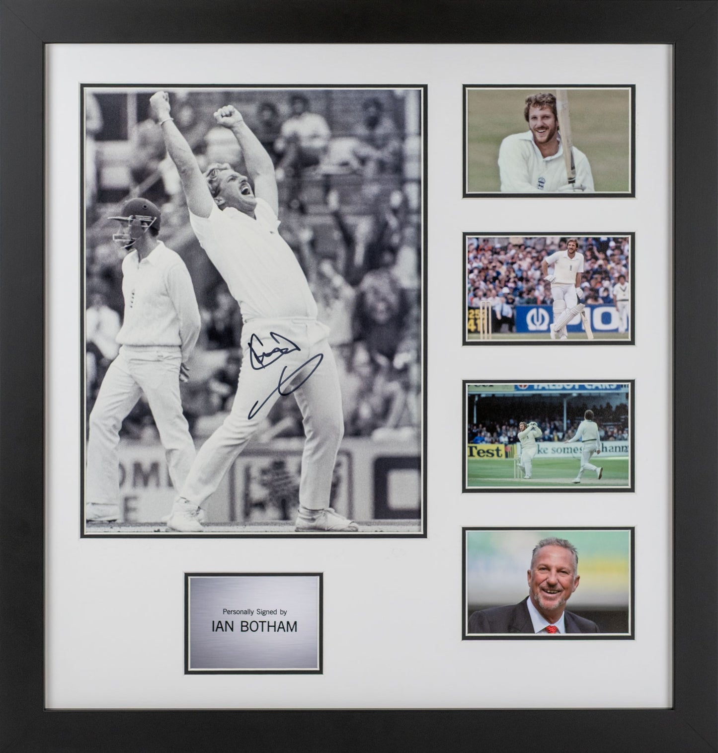 Ian Botham Signed Photo Framed Display